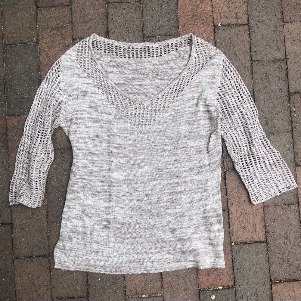 🌻 Capezio Knitwear Oatmeal Heather Sweater
